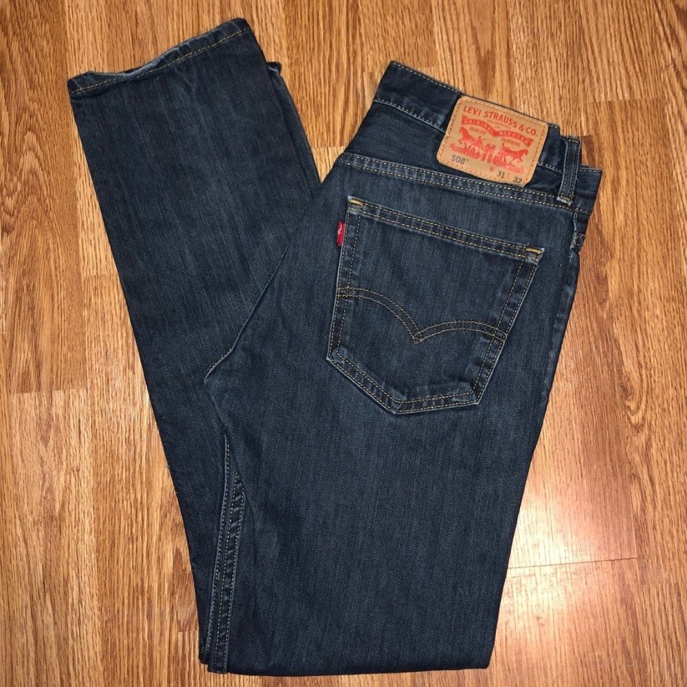 Levi's Men's 508 Regular Tapered Denim Jean - 31x32